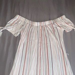 Off the shoulder dress